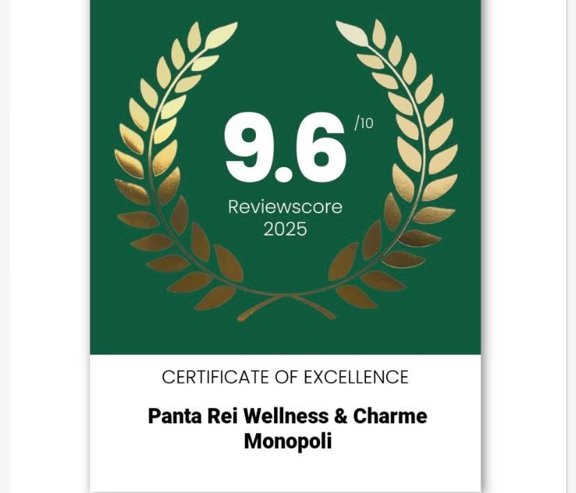 Panta Rei Wellness & Charme Monopoli Apartment Luaran gambar